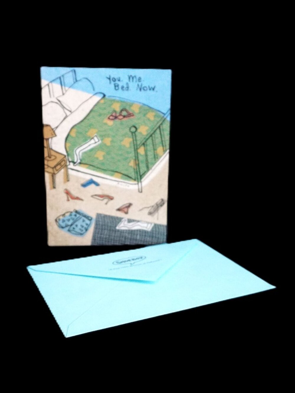 Shoe Box Vintage Hallmark Flirt Hot Love Note Greeting Card